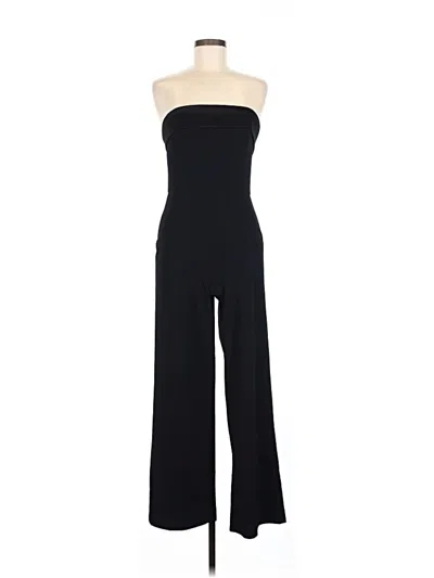 Pre-owned Crystal Sky Jumpsuit In Black