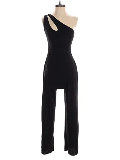 Pre-owned Crystal Sky Jumpsuit In Black
