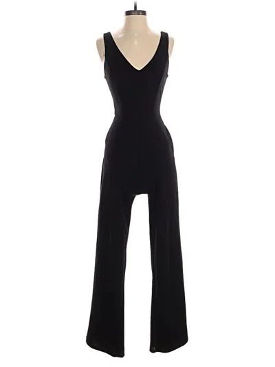 Pre-owned Crystal Sky Jumpsuit In Black