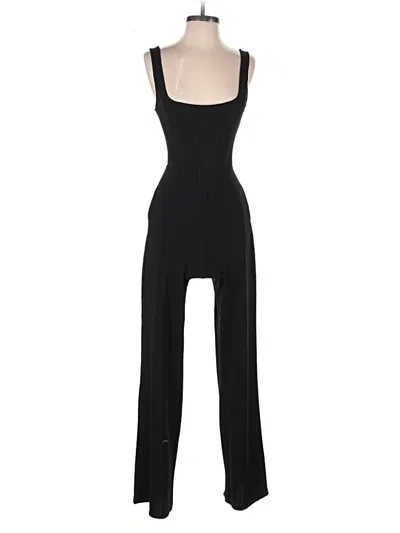 Pre-owned Crystal Sky Jumpsuit In Black