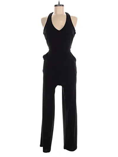 Pre-owned Crystal Sky Jumpsuit In Black
