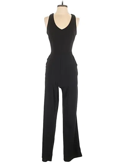 Pre-owned Crystal Sky Jumpsuit In Black