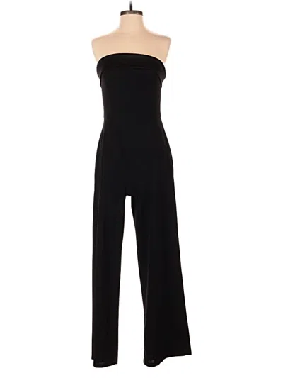 Pre-owned Crystal Sky Jumpsuit In Black