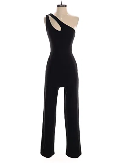 Pre-owned Crystal Sky Jumpsuit In Black