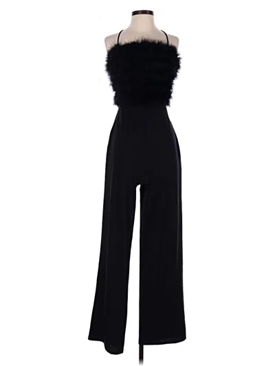 Pre-owned Crystal Sky Jumpsuit In Black