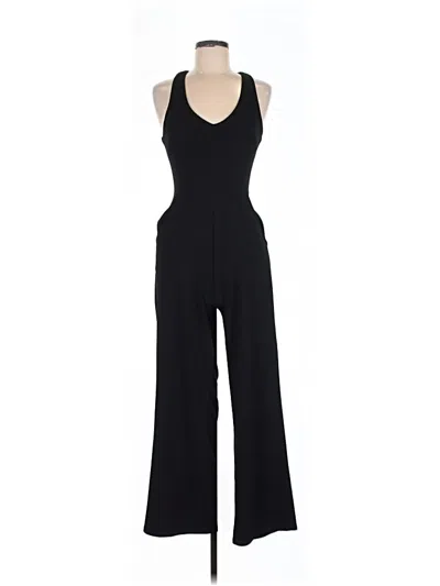 Pre-owned Crystal Sky Jumpsuit In Black