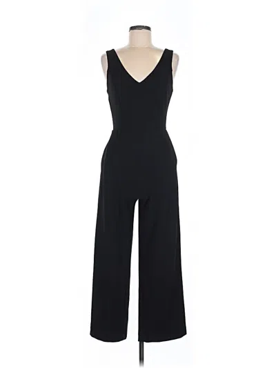Pre-owned Crystal Sky Jumpsuit In Black