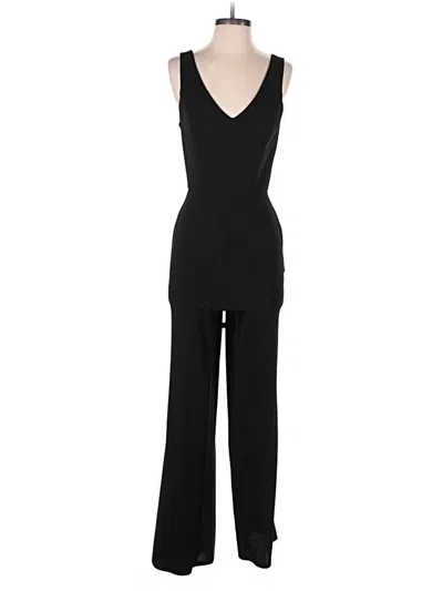 Pre-owned Crystal Sky Jumpsuit In Black