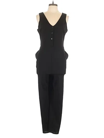 Pre-owned Crystal Sky Jumpsuit In Black
