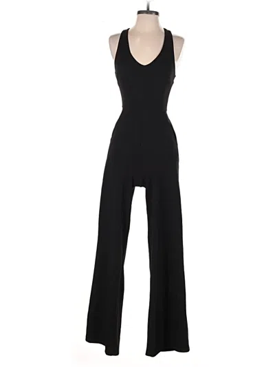Pre-owned Crystal Sky Jumpsuit In Black