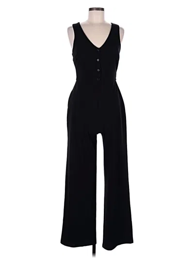 Pre-owned Crystal Sky Jumpsuit In Black