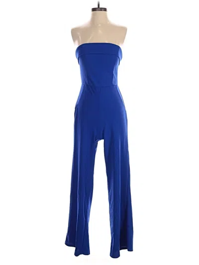 Pre-owned Crystal Sky Jumpsuit In Blue