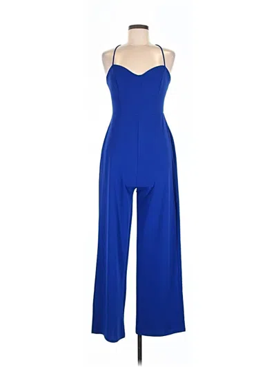 Pre-owned Crystal Sky Jumpsuit In Blue
