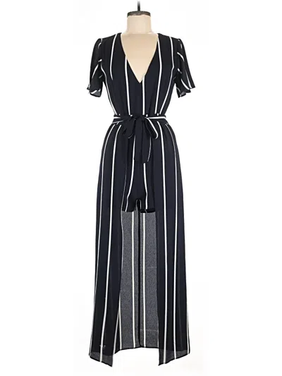Pre-owned Crystal Sky Jumpsuit In Blue