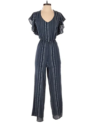 Crystal Sky Jumpsuit In Blue