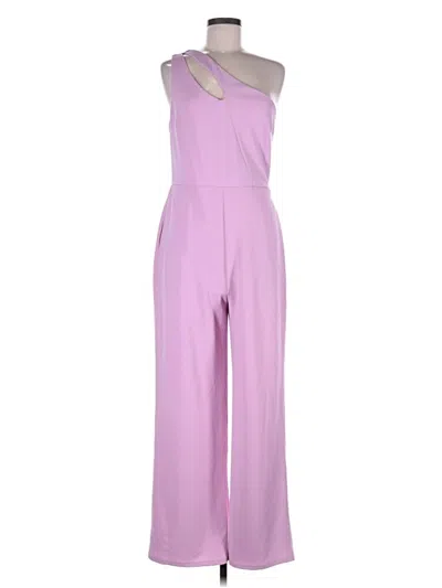 Pre-owned Crystal Sky Jumpsuit In Purple
