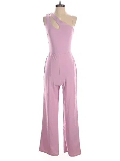 Pre-owned Crystal Sky Jumpsuit In Purple