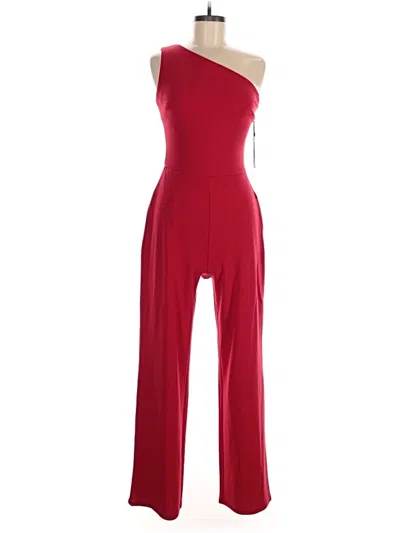 Pre-owned Crystal Sky Jumpsuit In Red