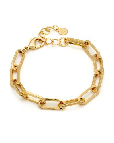 Crystals And Co Women's Chunky Paper Clip Bracelet In Multi