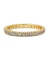 Crystals And Co Women's Diamond Eternity Ring In Multi