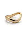 Crystals And Co Women's Gold Flow Ring