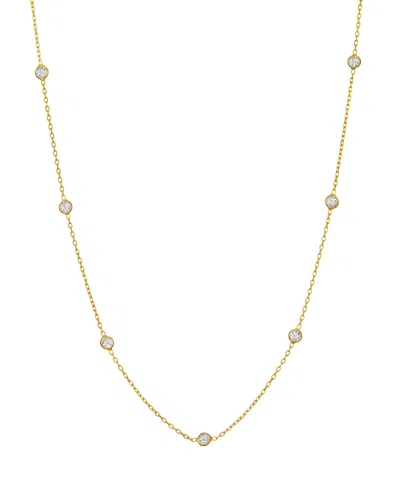 Crystals And Co Women's Long Station Crystal Necklace In Multi