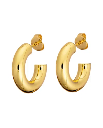 Crystals And Co Women's Medium Chunky Gold Hoops - Jw