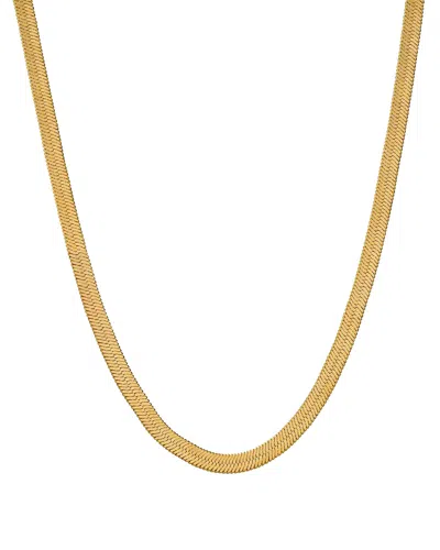 Crystals And Co Women's Thick Herringbone Necklace In Multi
