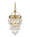 Crystorama 1-light Calypso Flush Mount
