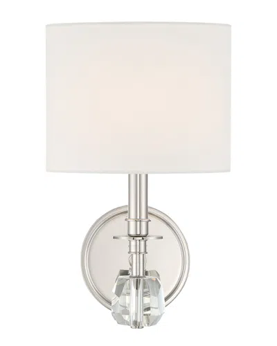 Crystorama 1-light Chimes Sconce