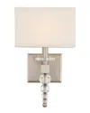 Crystorama 1-light Clover Sconce