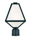 Crystorama 1-light Glacier Outdoor Lantern Post