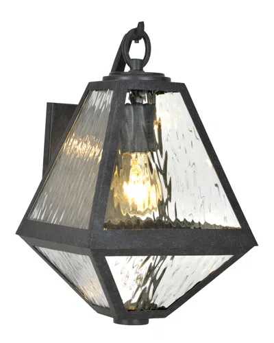 Crystorama 1-light Glacier Outdoor Sconce