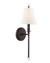 Crystorama 1-light Riverdale Sconce