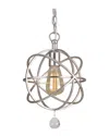 Crystorama 1-light Solaris Pendant