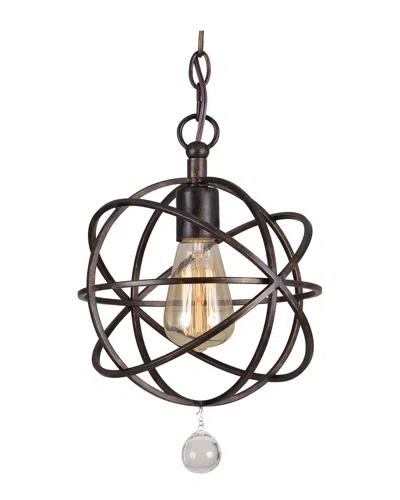 Crystorama 1-light Solaris Pendant