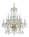 Crystorama 10-light Traditional Crystal Chandelier