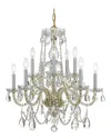 Crystorama 10-light Traditional Crystal Chandelier