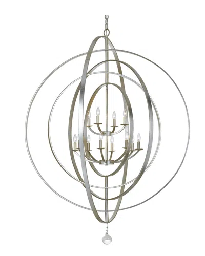 Crystorama 12-light Luna Chandelier