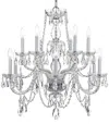 Crystorama 12-light Traditional Crystal Chandelier