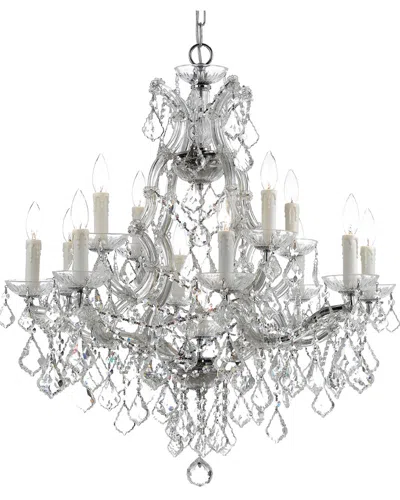 Crystorama 13-light Maria Theresa Chandelier In Transparent