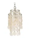 Crystorama 1-light Brielle Mini Chandelier In Silver