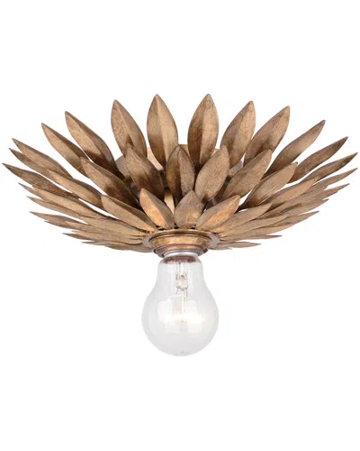 Crystorama 1-light Broche Sconce In Gold
