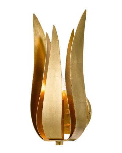 Crystorama 1-light Broche Sconce In Gold
