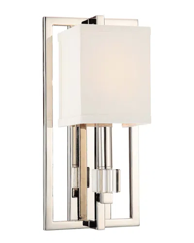 Crystorama 1-light Dixon Sconce In Neutral