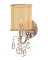 Crystorama 1-light Hampton Sconce In Gold