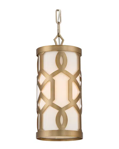 Crystorama 1-light Jennings Pendant In Gold