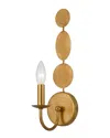 Crystorama 1-light Layla Sconce In Brown