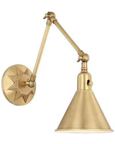 Crystorama 1-light Morgan Sconce In Gold