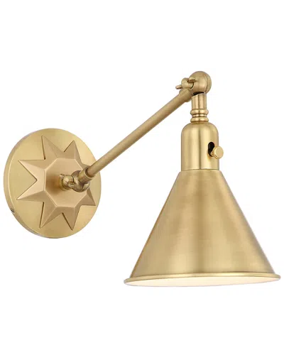 Crystorama 1-light Morgan Sconce In Gold